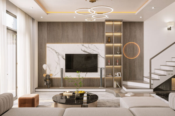 Thiết kế nội thất nhà phố - Chị Nhung, Hải Phòng 12 02 1