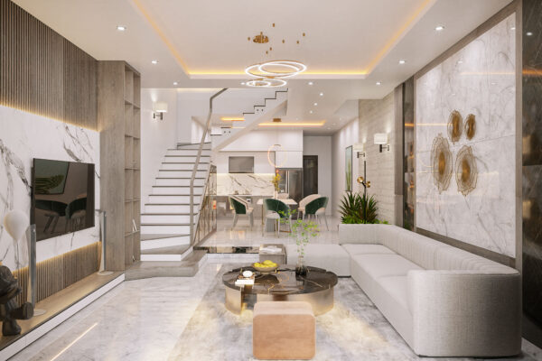 Thiết kế nội thất nhà phố - Chị Nhung, Hải Phòng 1 02 2