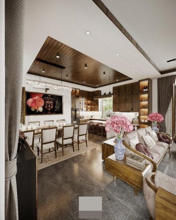 Thiết kế nội thất biệt thự vườn 300m2 – Anh Phúc, Ninh Bình 14 MN 39