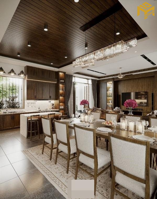 Thiết kế nội thất biệt thự vườn 300m2 – Anh Phúc, Ninh Bình 13 MN 40