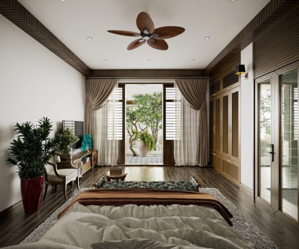Thiết kế nội thất biệt thự vườn 300m2 – Anh Phúc, Ninh Bình 10 MN 43
