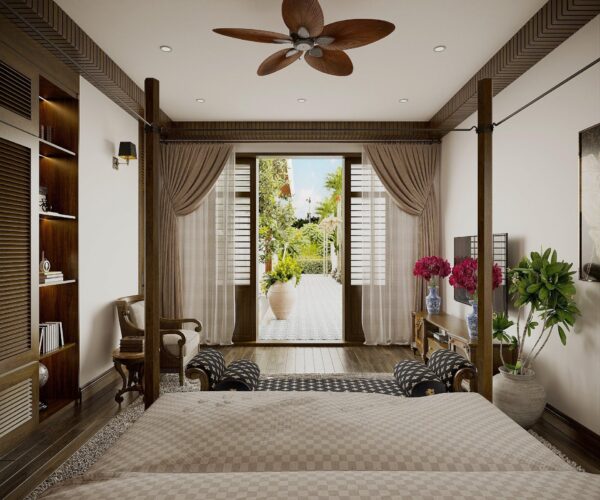 Thiết kế nội thất biệt thự vườn 300m2 – Anh Phúc, Ninh Bình 3 MN 51