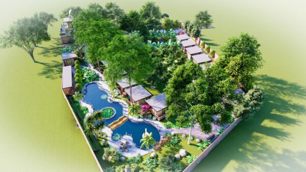 Thiết Kế Homestay nghỉ dưỡng Sóc Sơn, Hà Nội 10 QH1 min