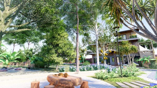 Thiết Kế Homestay nghỉ dưỡng Sóc Sơn, Hà Nội 3 QH8 min