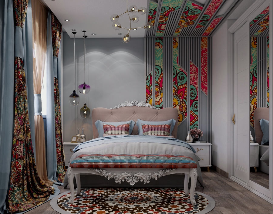 pn phong cach bohemian 10 decox design